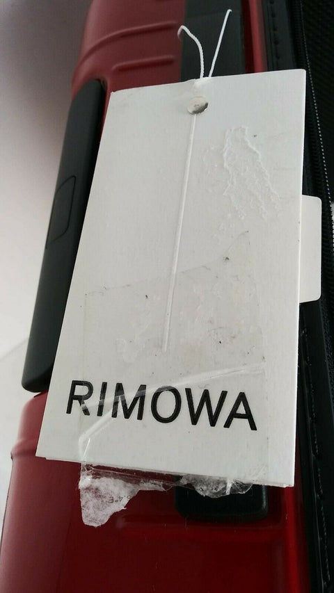 $575 New Rimowa Essential Lite Cabin 20" Hardcase Carry On Luggage Red w/ TSA