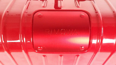 $575 New Rimowa Essential Lite Cabin 20" Hardcase Carry On Luggage Red w/ TSA