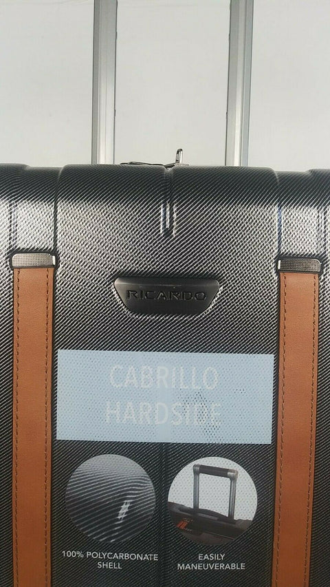 $260 New Ricardo Cabrillo  21" Hardside Carry-On Spinner Suitcase Luggage TSA