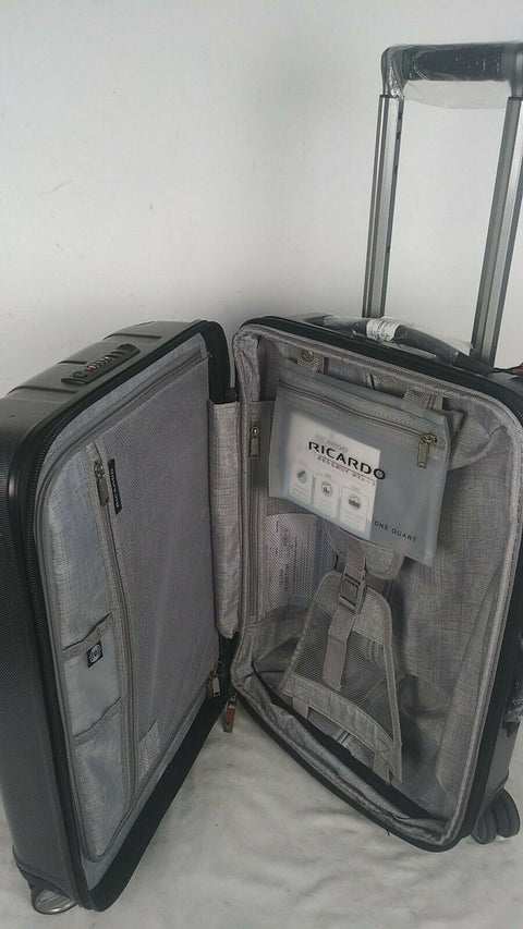 $260 New Ricardo Cabrillo  21" Hardside Carry-On Spinner Suitcase Luggage TSA