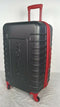 $300 New Columbia 25" Hardside Expandable Spinner Luggage Suitcase Grey Red