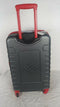 $300 New Columbia 25" Hardside Expandable Spinner Luggage Suitcase Grey Red