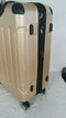 $320 New Rockland Sonic ABS 28" Large Hard case Luggage Suitcase Champagne