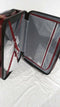 NEW Travel Select Savannah 24" Hard Case Dual Spinner Luggage Suitcase RED - evorr.com