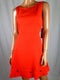 $128 New TAHARI ASL Women's Fit & Flare Tangerine Grommet Tunic Dress Size 10 - evorr.com
