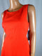 $128 New TAHARI ASL Women's Fit & Flare Tangerine Grommet Tunic Dress Size 10 - evorr.com
