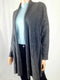 $79 Charter Club Women Pleated Long Sleeve Front Open Cardigan Sweater Shrug L