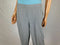 $79 ALFRED DUNNER Women's Straight Leg Stretch Pull On Dress Pants Gray Size 16