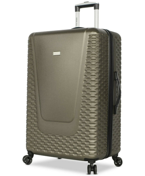$480 New Steve Madden Antics Hardcase 28" Luggage Suitcase Spinner Wheels Green