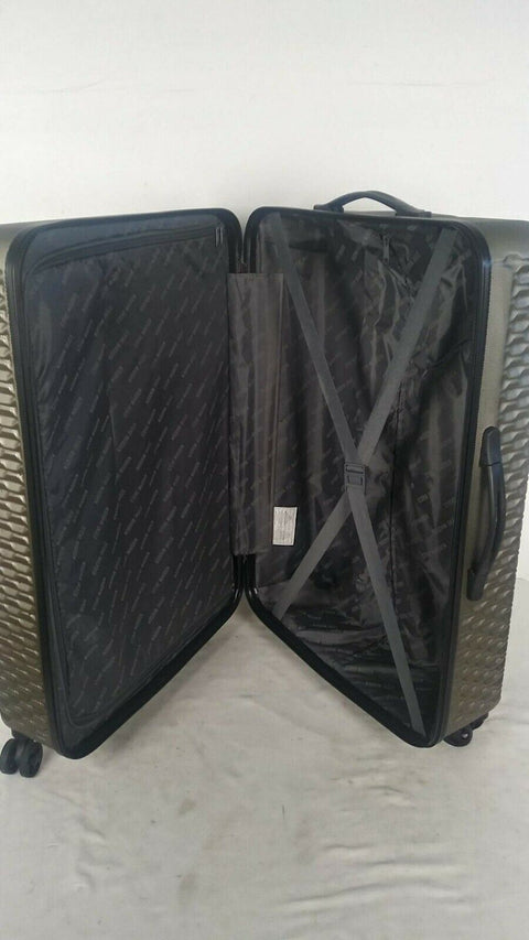 $480 New Steve Madden Antics Hardcase 28" Luggage Suitcase Spinner Wheels Green