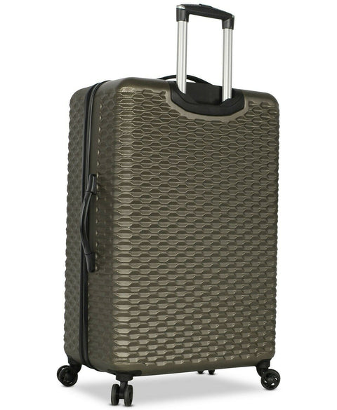 $480 New Steve Madden Antics Hardcase 28" Luggage Suitcase Spinner Wheels Green