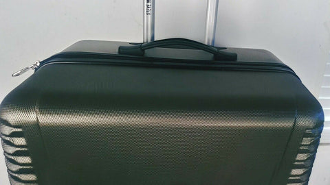 $480 New Steve Madden Antics Hardcase 28" Luggage Suitcase Spinner Wheels Green