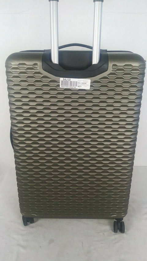$480 New Steve Madden Antics Hardcase 28" Luggage Suitcase Spinner Wheels Green