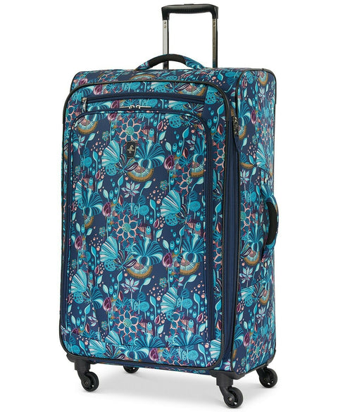$220 Atlantic Infinity Lite 4 21" Expandable Spinner Luggage Floral Carry On