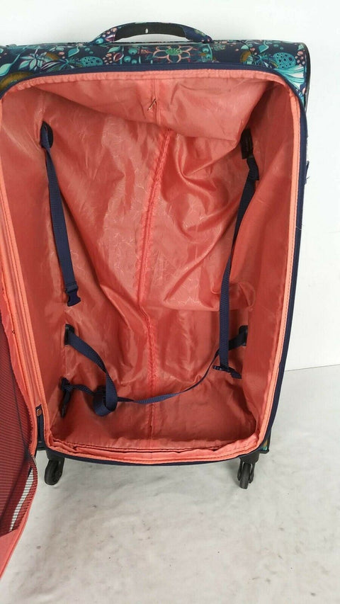 $220 Atlantic Infinity Lite 4 21" Expandable Spinner Luggage Floral Carry On