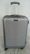 $360 NEW Travel Select Savannah 24" Hardcase Spinner Luggage Suitcase Silver