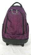 $100 Travel Select 18" Rolling Wheeled Travel Backpack Purple