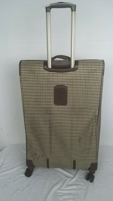 $360 London Fog Oxford Hyperlight 29" Expandable Spinner Suitcase Luggage Brown