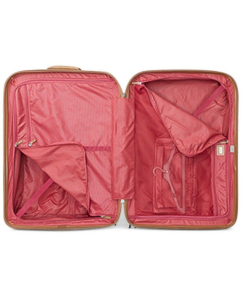 $700 Delsey Chatelet Plus 24" Hardcase Spinner Travel Suitcase Luggage Brown