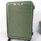 $360 Travel Select Savannah 24" Hard Shell Dual Spinner Luggage Suitcase Green
