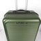 $360 Travel Select Savannah 24" Hard Shell Dual Spinner Luggage Suitcase Green