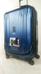 $380 New Delsey Eclipse 25" Hard Travel Spinner Suitcase Luggage Expandable Blue