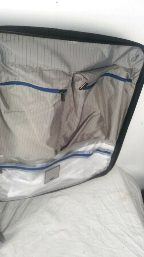 $380 New Delsey Eclipse 25" Hard Travel Spinner Suitcase Luggage Expandable Blue