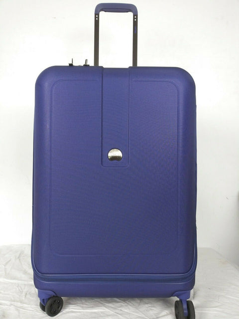 $320 Delsey Helium Shadow 4.0 25" Expandable Spinner Hard Suitcase Luggage Blue