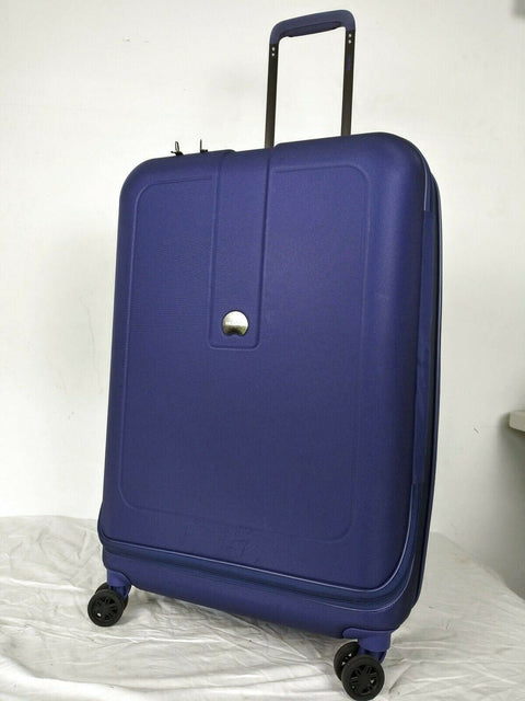 $320 Delsey Helium Shadow 4.0 25" Expandable Spinner Hard Suitcase Luggage Blue