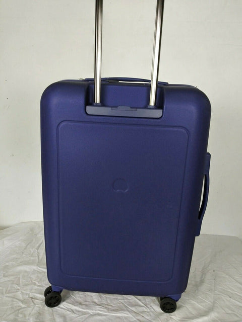 $320 Delsey Helium Shadow 4.0 25" Expandable Spinner Hard Suitcase Luggage Blue