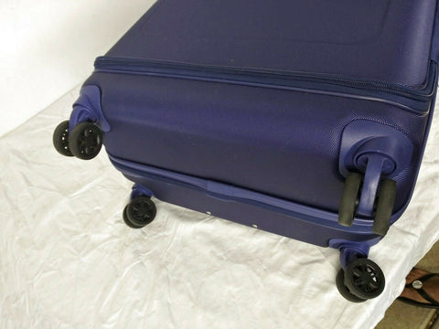 $320 Delsey Helium Shadow 4.0 25" Expandable Spinner Hard Suitcase Luggage Blue