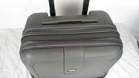 $220 DELSEY Helium 4.0 Gray Carry On Under Seat Luggage suitcase Hard case 16''