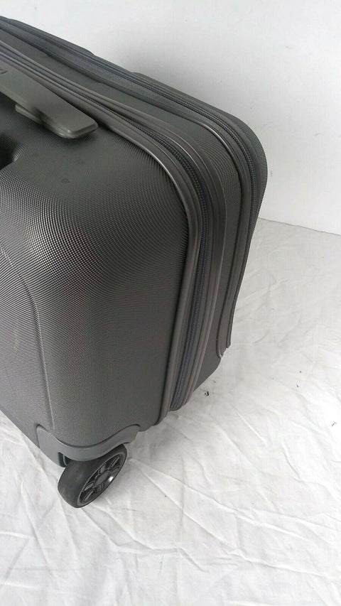 $220 DELSEY Helium 4.0 Gray Carry On Under Seat Luggage suitcase Hard case 16''
