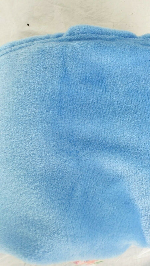 $40 New Bon Voyage Travel Memory foam Neck Pillow & Throw Blanket Set Blue/Multi