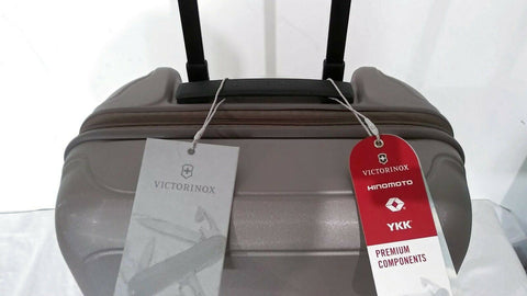 $620 NEW VICTORINOX NOVA FREQUENT FLYER HARD SPINNER CARRY ON SUITCASE GRAY 21"