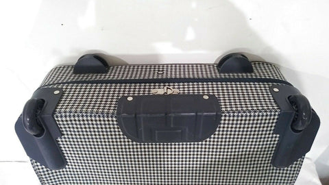 $400 London Fog Oxford Hyperlight 44" Rolling Wheel Garment Bag Blue Luggage