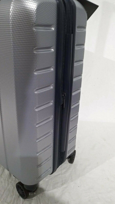 $250 New Tommy Hilfiger Riverdale 22" Hardside Upright Carry On Luggage Blue