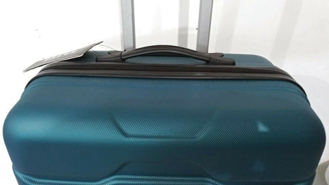 $340 Elite Luggage Omni 26" Hardside Luggage Spinner Suitcase Green TSA Lock