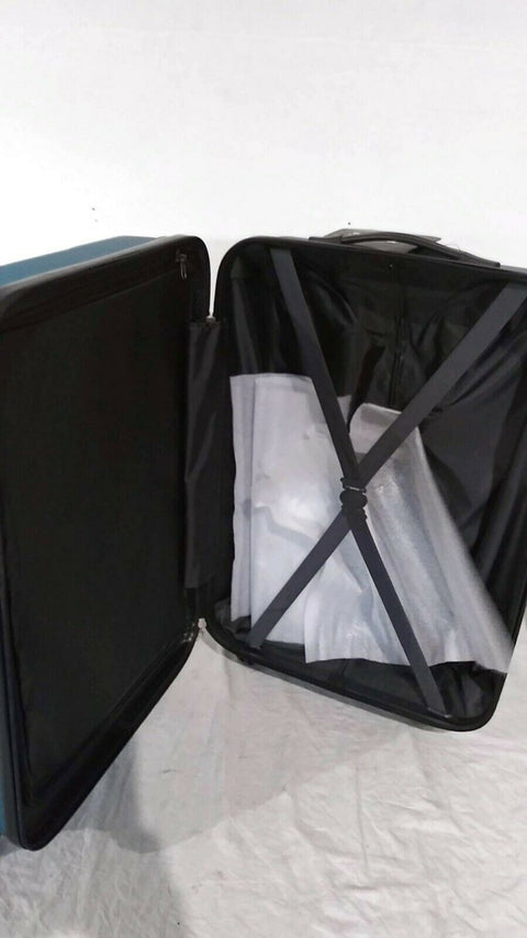 $340 Elite Luggage Omni 26" Hardside Luggage Spinner Suitcase Green TSA Lock