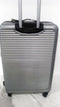 $380 Travel Select Savannah 28" Hard Shell Spinner Wheel Luggage Suitcase Silver