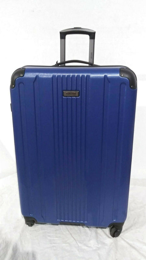 $480 Kenneth Cole Reaction South Street 28" Hard Spinner Suitcase Luggage Blue