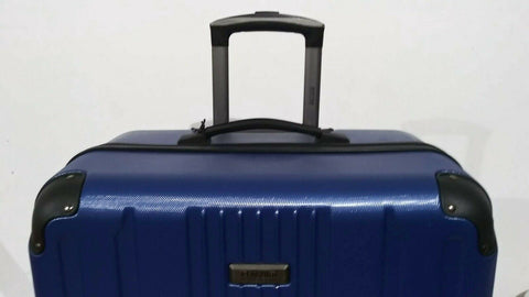 $480 Kenneth Cole Reaction South Street 28" Hard Spinner Suitcase Luggage Blue