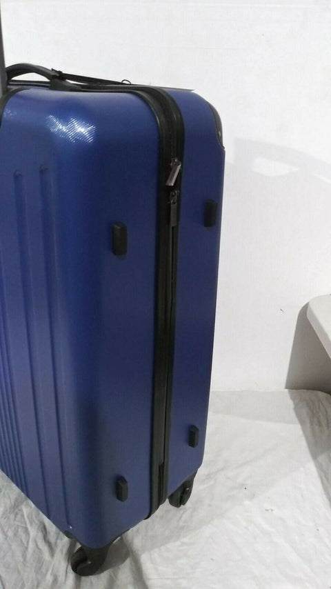 $480 Kenneth Cole Reaction South Street 28" Hard Spinner Suitcase Luggage Blue