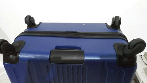 $480 Kenneth Cole Reaction South Street 28" Hard Spinner Suitcase Luggage Blue