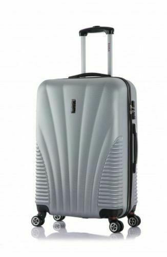 $280 INUSA CHICAGO LIGHTWEIGHT HARDSIDE SPINNER 25" MEDIUM LUGGAGE SUITCASE