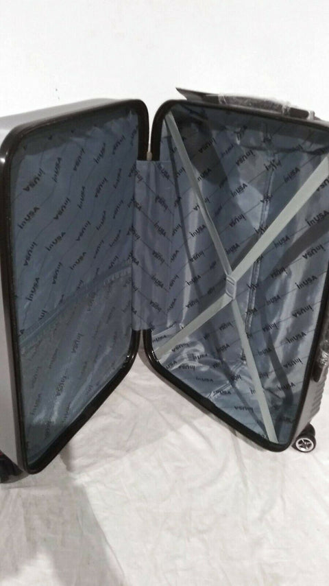 $280 INUSA CHICAGO LIGHTWEIGHT HARDSIDE SPINNER 25" MEDIUM LUGGAGE SUITCASE