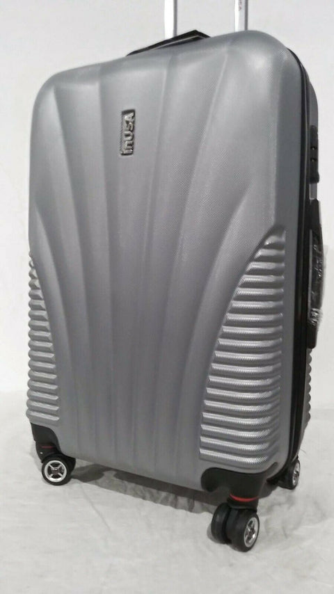 $280 INUSA CHICAGO LIGHTWEIGHT HARDSIDE SPINNER 25" MEDIUM LUGGAGE SUITCASE