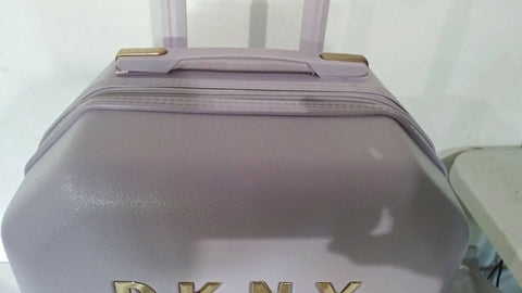 $225 DKNY Allure 20" Hardside Spinner Suitcase Travel Luggage Carry On Liliac