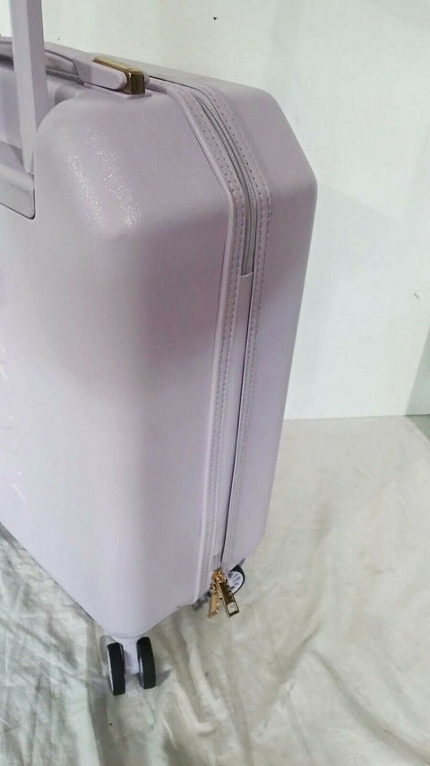 $225 DKNY Allure 20" Hardside Spinner Suitcase Travel Luggage Carry On Liliac