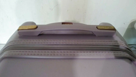 $225 DKNY Allure 20" Hardside Spinner Suitcase Travel Luggage Carry On Liliac
